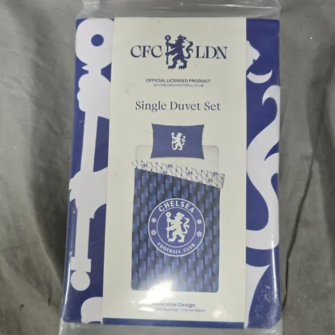 CHELSEA FC LONDON SINGLE DUVET SET