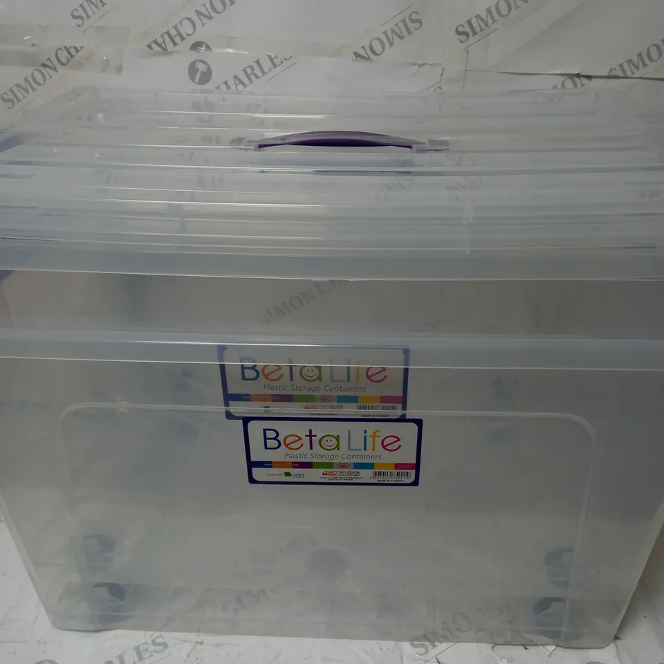 SET OF 2 BETALIFE STORAGE BOXES 