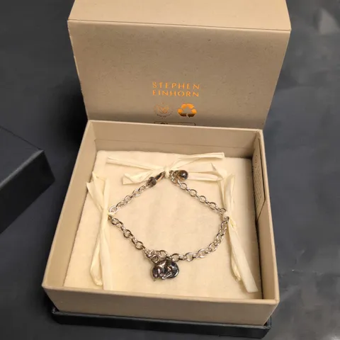 Stephen Einhorn Bracelet with Charm – Boxed
