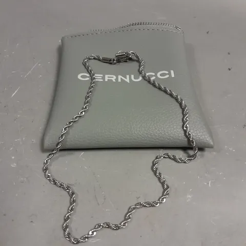 CERNUCCI ROPE CHAIN NECKLACE 