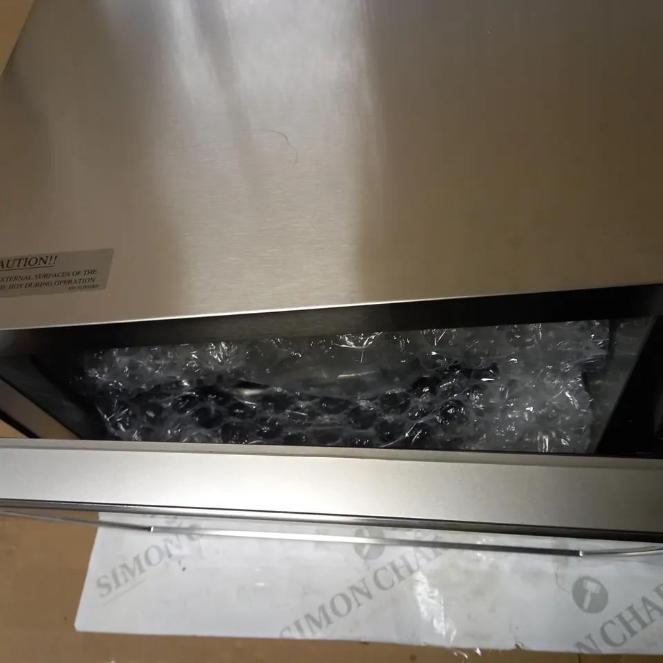 JOHN LEWIS SILVER MICROWAVE 