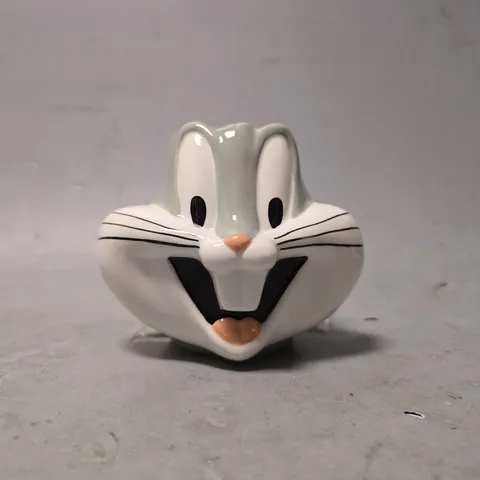BOXED LOONEY TUNES BUGS BUNNY SHAPED MUG