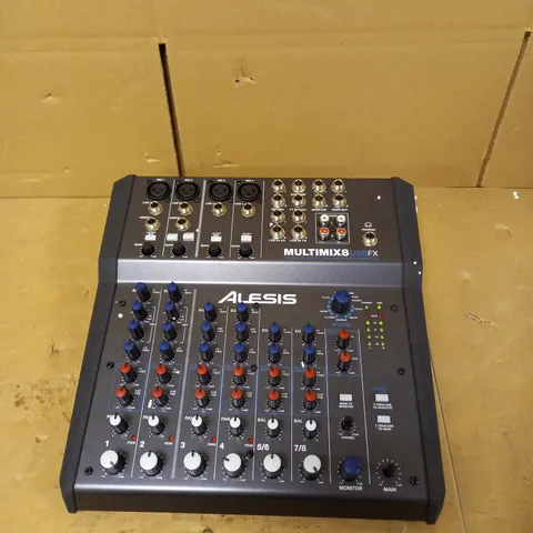 ALESIS MULTIMIX8 USBFX 8-CHANNEL MIXER
