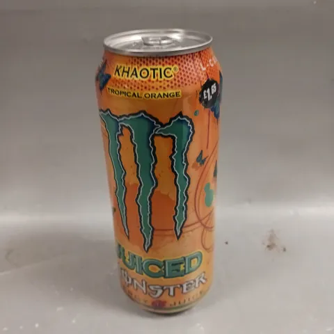 11 X MONSTER JUICED ENERGY DRINKS - TROPICAL ORANGE - 11 X 500ML - COLLECTION ONLY