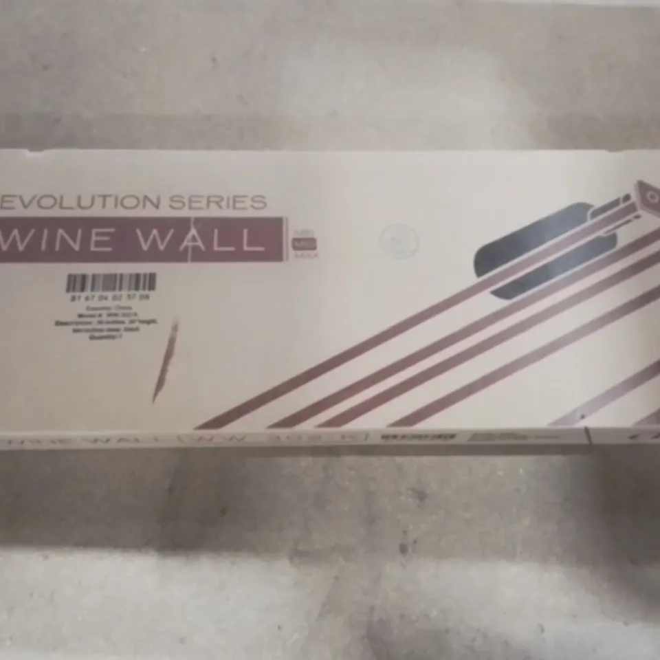 BOXED EVOLUTION SERIES WINE WALL 