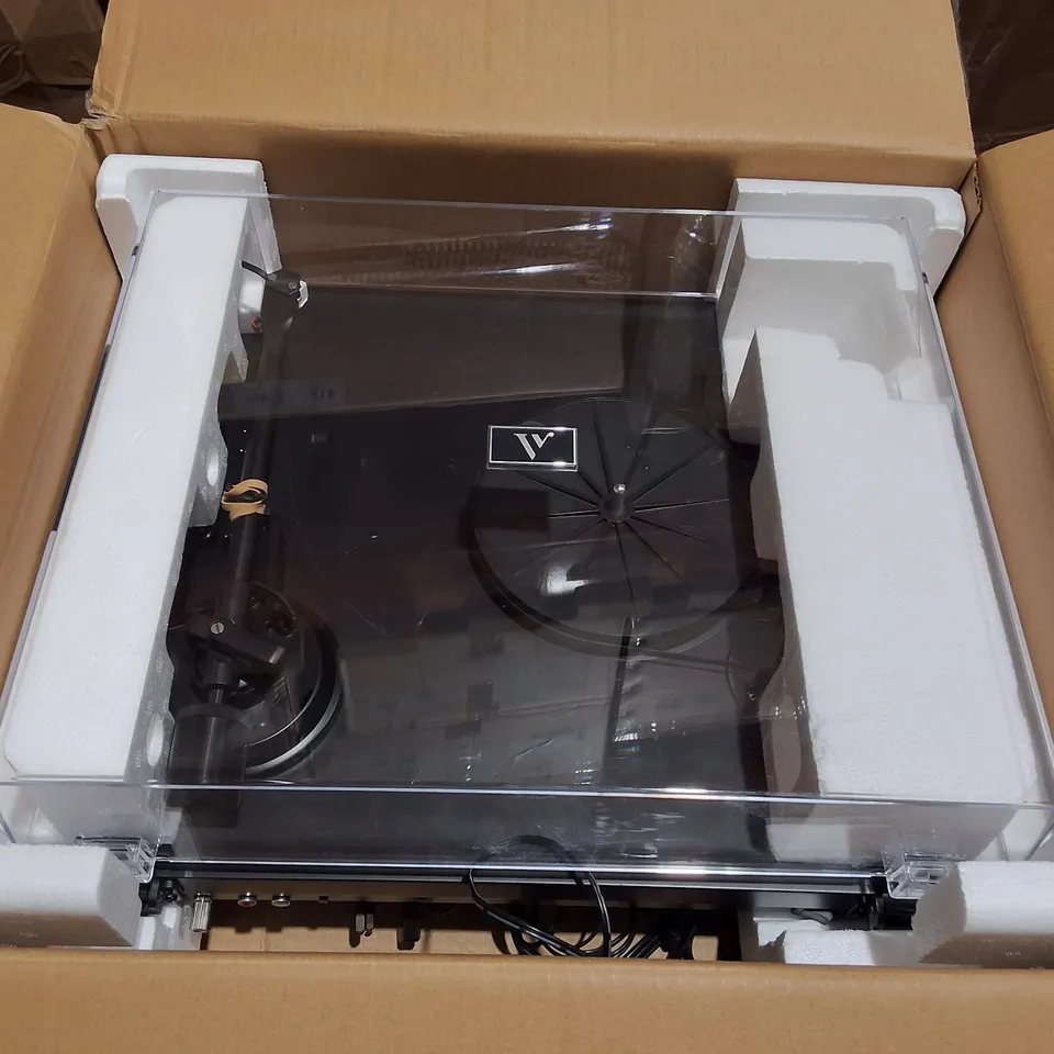 BOXED ARGON TT MK2 TURNTABLE IN BLACK - ARGTTMK2BK