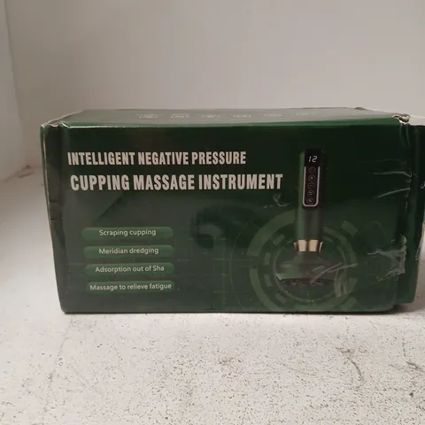 INTELLIGENT NEGATIVE PRESSURE CUPPING MASSAGE INSTRUMENT