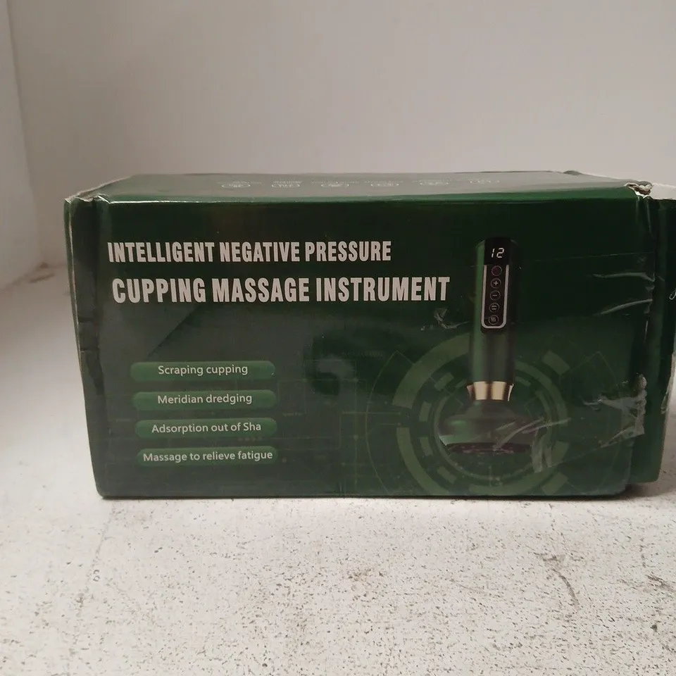 INTELLIGENT NEGATIVE PRESSURE CUPPING MASSAGE INSTRUMENT