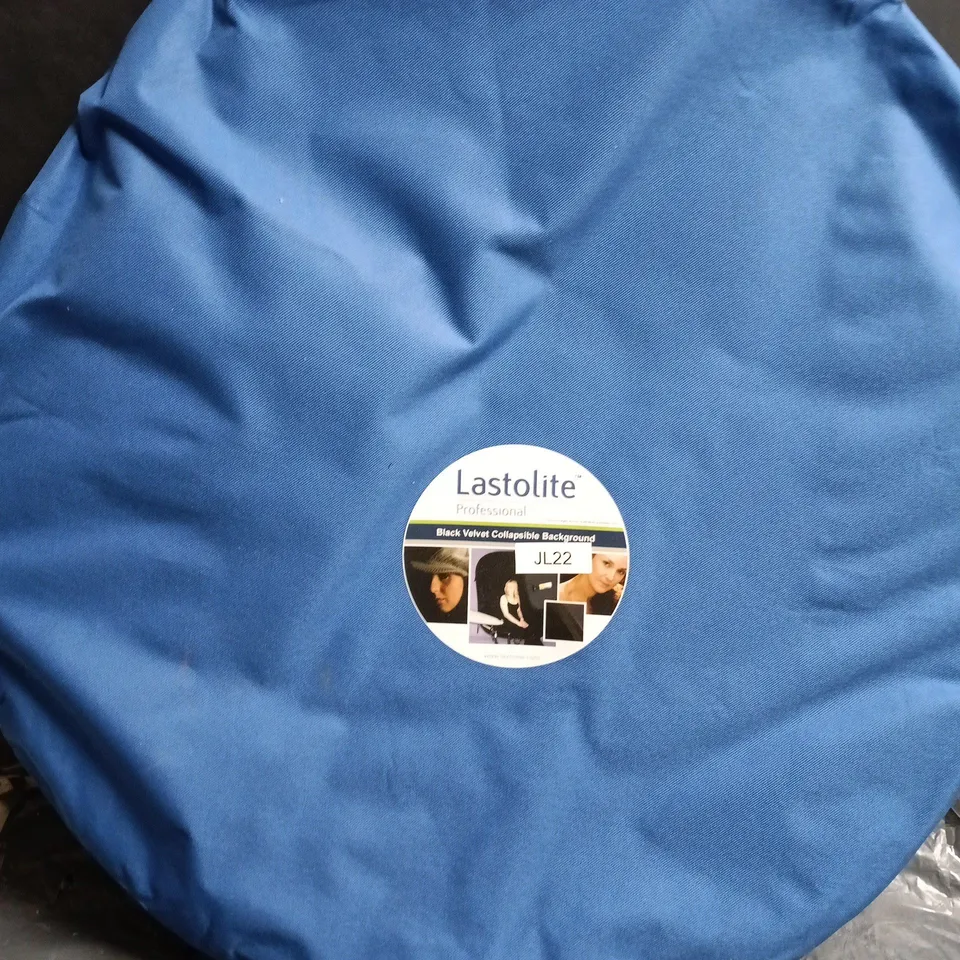 LASTOLITE PROFESSIONAL BLACK VELVET COLLAPSIBLE BACKGROUND 