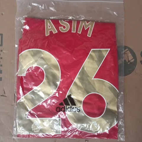 BAGGED ADIDAS ARSENAL HOME JERSEY SIZE LARGE