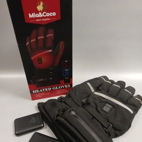 BOXED MIA&COCO HEATED GLOVES 