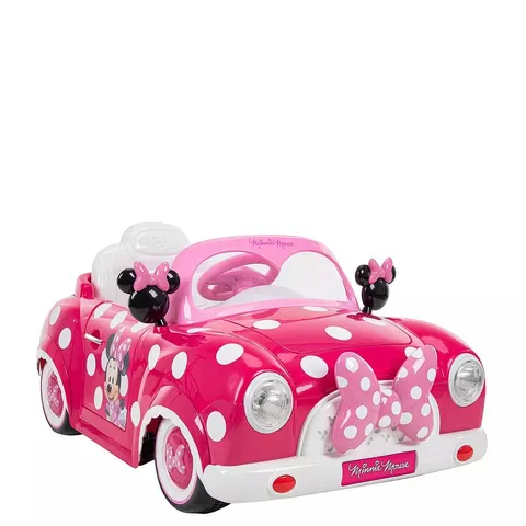 MINNIE MOUSE HUFFY MINNIE CAR 6V BATTERY RIDE ON - COLLECTION ONLY