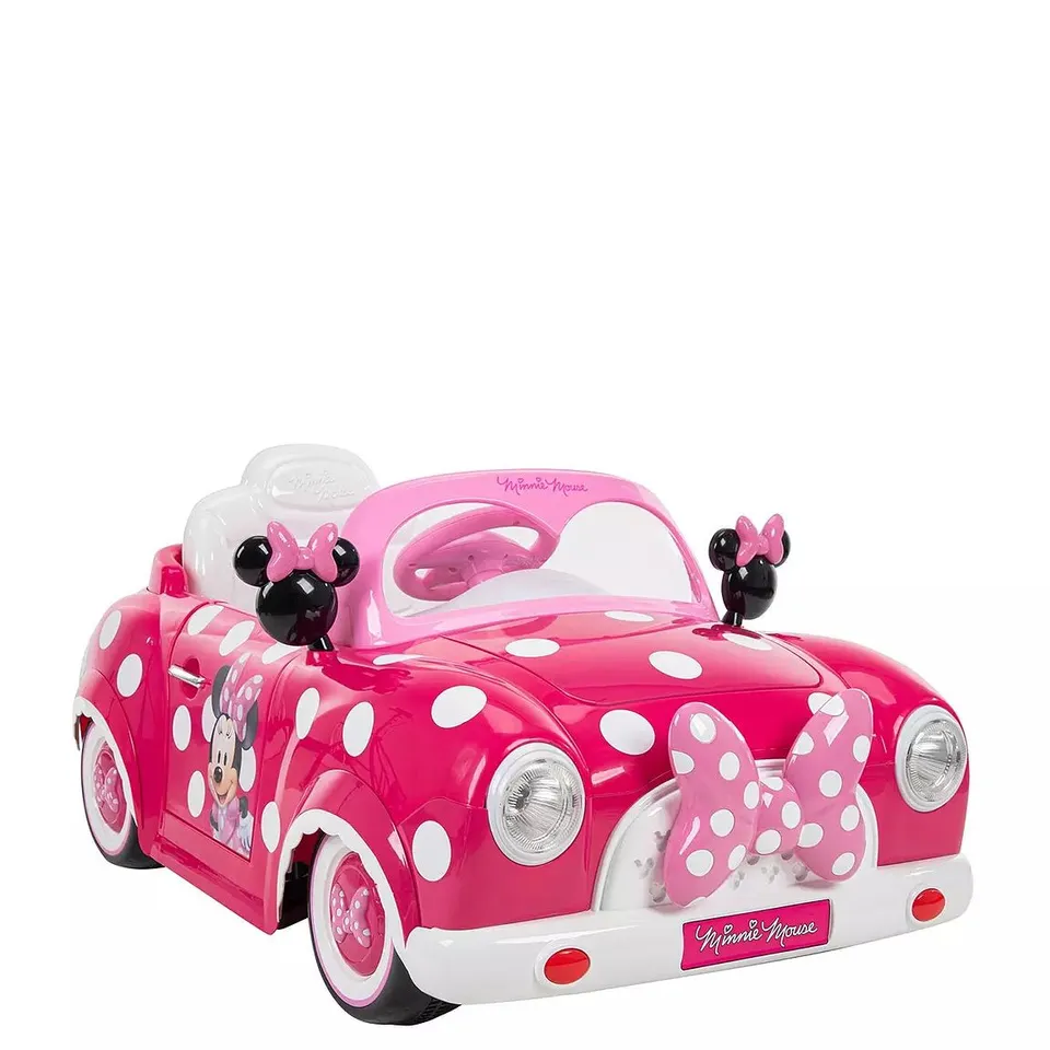 MINNIE MOUSE HUFFY MINNIE CAR 6V BATTERY RIDE ON - COLLECTION ONLY