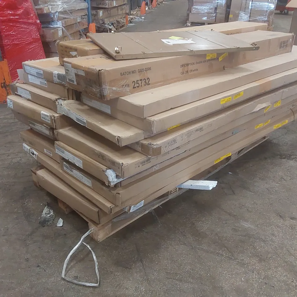 PALLET CONTAINING A VERY LARGE QUANTITY OF ASSORTED FURNITURE PARTS ECT