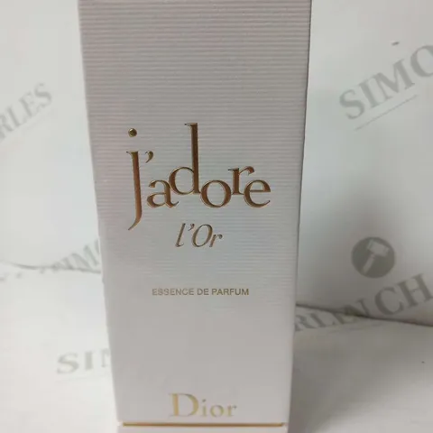 BOXED AND SEALED J'ADORE L'OR ESSENCE DE PARFUM 50ML