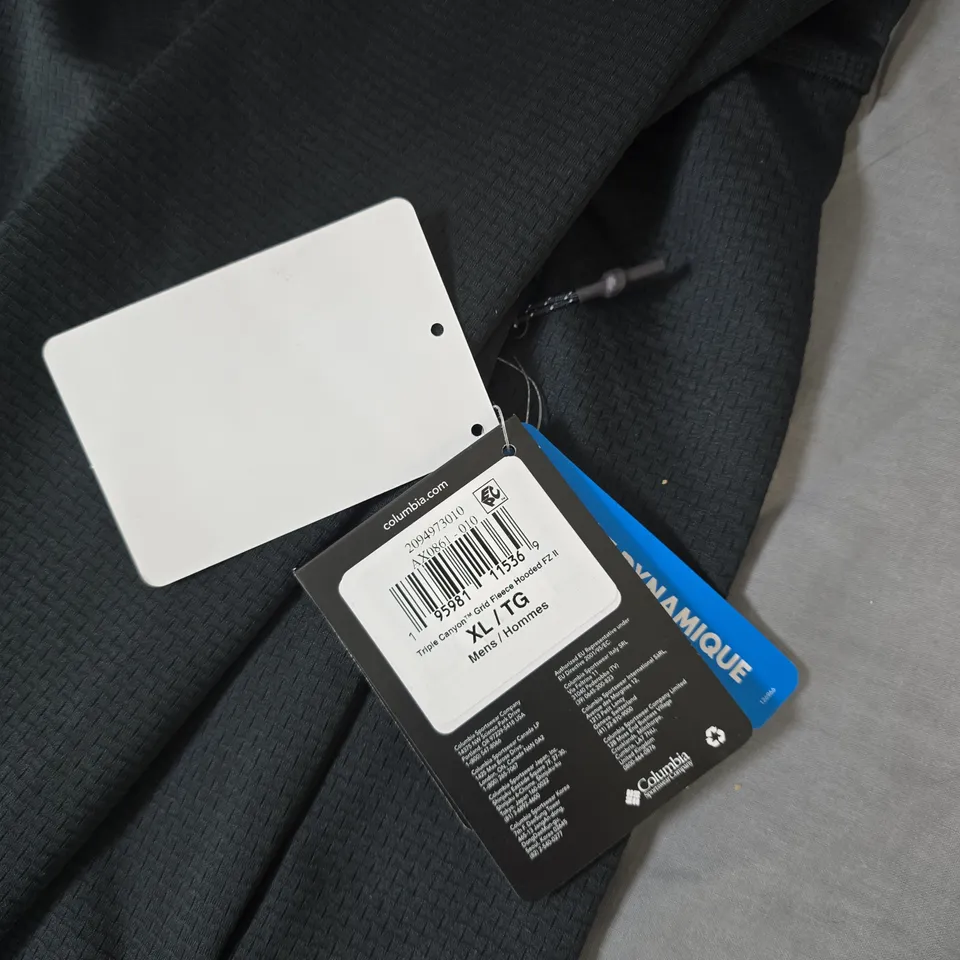 COLUMBIA TITANIUM OMNI-WICK JACKET – MEN'S XL, BLACK