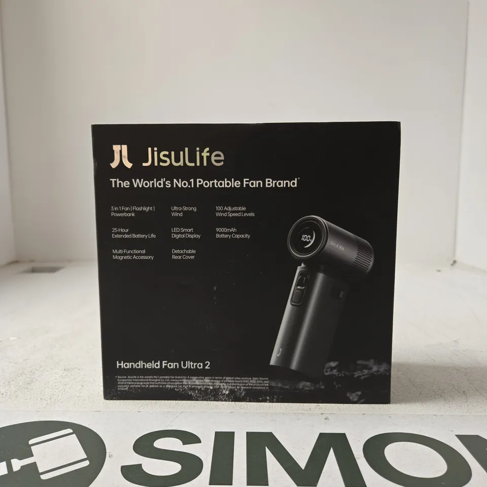 JISLIFE HANDHELD FAN ULTRA 2 – BOXED