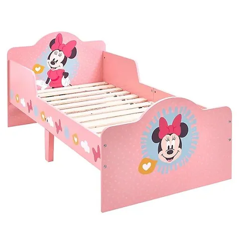 BOXED MINNIE MOUSE PINK TODDLER BED (1 BOX)