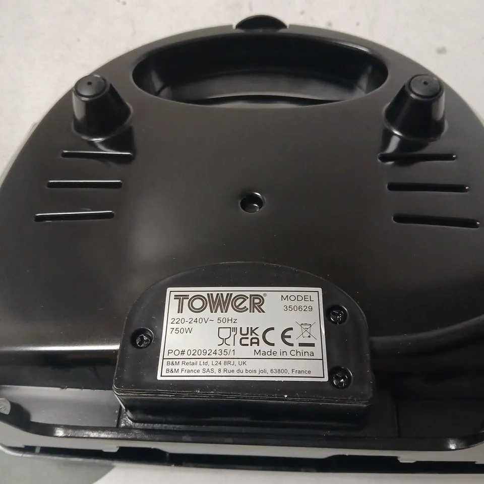 TOWER 350629 DOUBLE SANDWICH MAKER, 220-240V, 750W