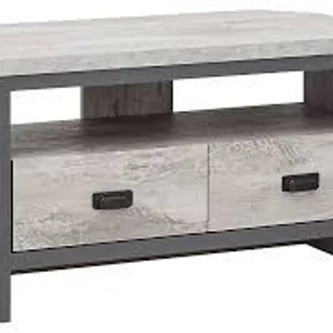 BOXED BOSTON CORNER TV UNIT GREY (1 BOX)
