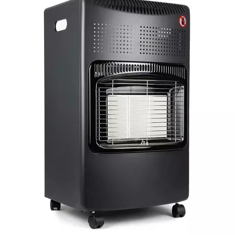 BOXED STREETWIZE CAMPING MOBILE GAS CABINET HEATER - BLACK