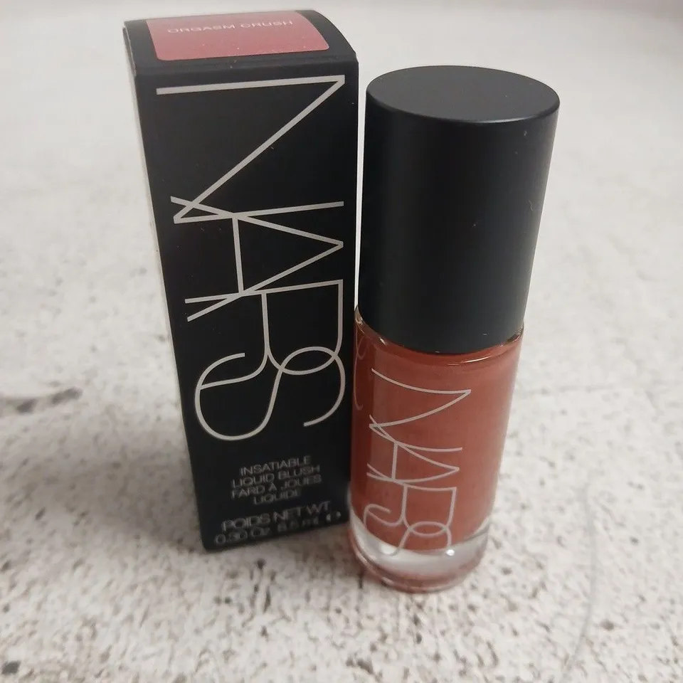 BOXED NARS INSATIABLE LIQUID BLUSH - ORGASM CRUSH 