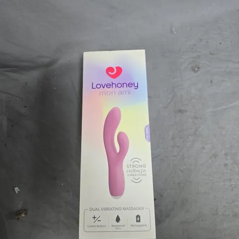 LOVEHONEY MON AMI DUAL VIBRATING MASSAGER – PINK