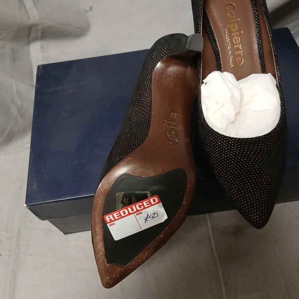CALPIERRE ZAPATOS DESIGNER SHOES – VORTICE HEELS, WOMEN’S, UK 5.5 (EU 38)