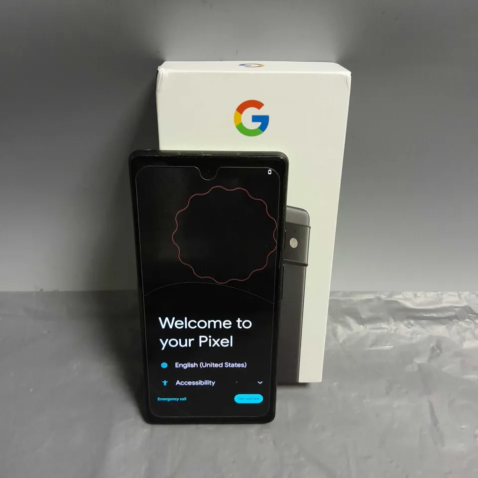BOXED GOOGLE PIXEL 6 IN TWO TONE GREEN 