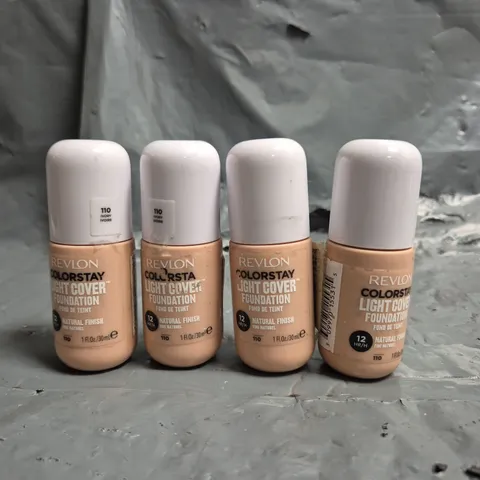 LOT OF APPROXIMATELY 65 REVLON COLOURSTAY LIGHT COVER 30ML FOUNDATIONS - 110 IVORY
