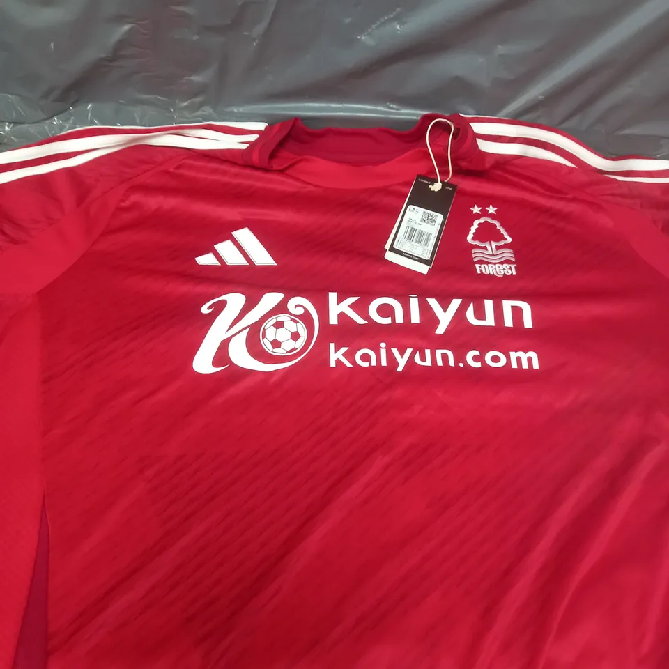 NFFC HOME SHIRT 24/25 SIZE 2XL 