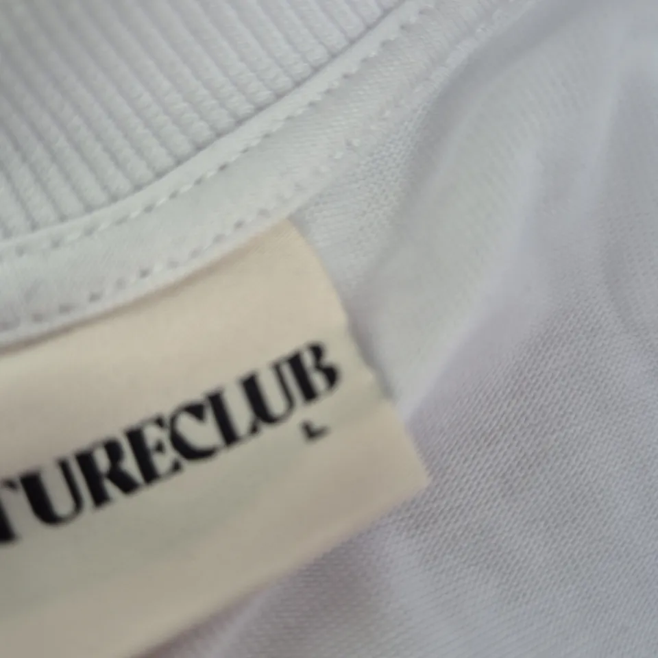 THE COUTURE CLUB WHITE T-SHIRT - SIZE L