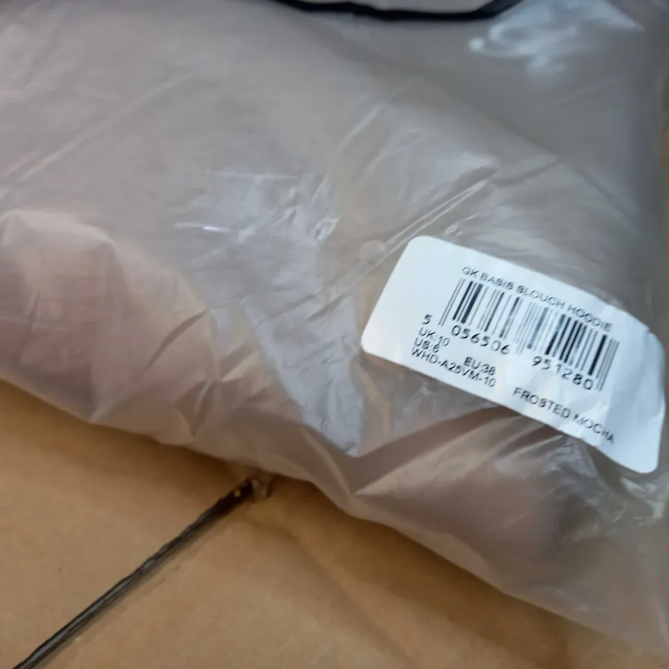 PACKAGED GYM KING FROSTED MOCHA SLOUCH HOODIE - SIZE 10