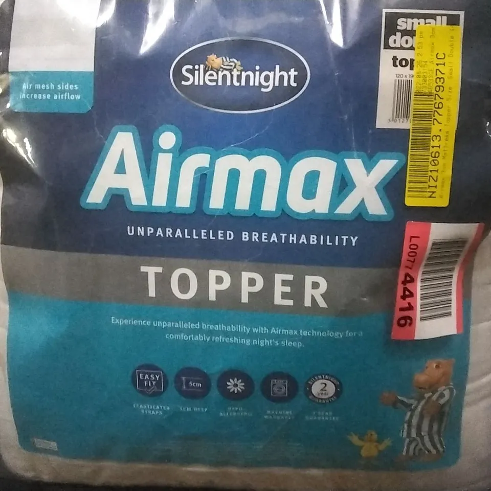 AIRMAX 3CM MATTRESS TOPPER SMALL DOUBLE