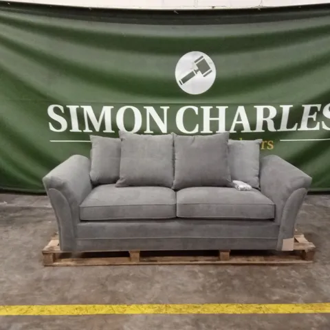 DURY FABRIC 3 SEATER SCATTER BACK SOFA