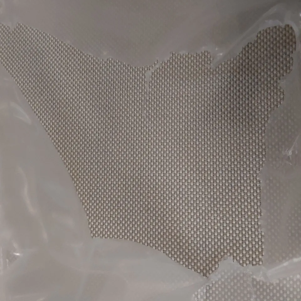 BAGGED 135CM SANDSTONE FABRIC DIVAN BASE (2 ITEMS)