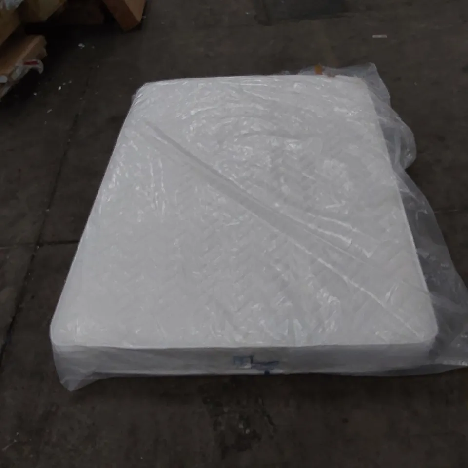 QUALITY BAGGED 4'6" DOUBLE SERENITY HYBRID COIL AND MEMORY FOAM MATTRESS