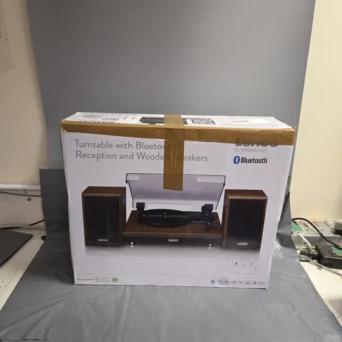 BOXED LENCO LS-100WD V2 BELT DRIVE TURNTABLE