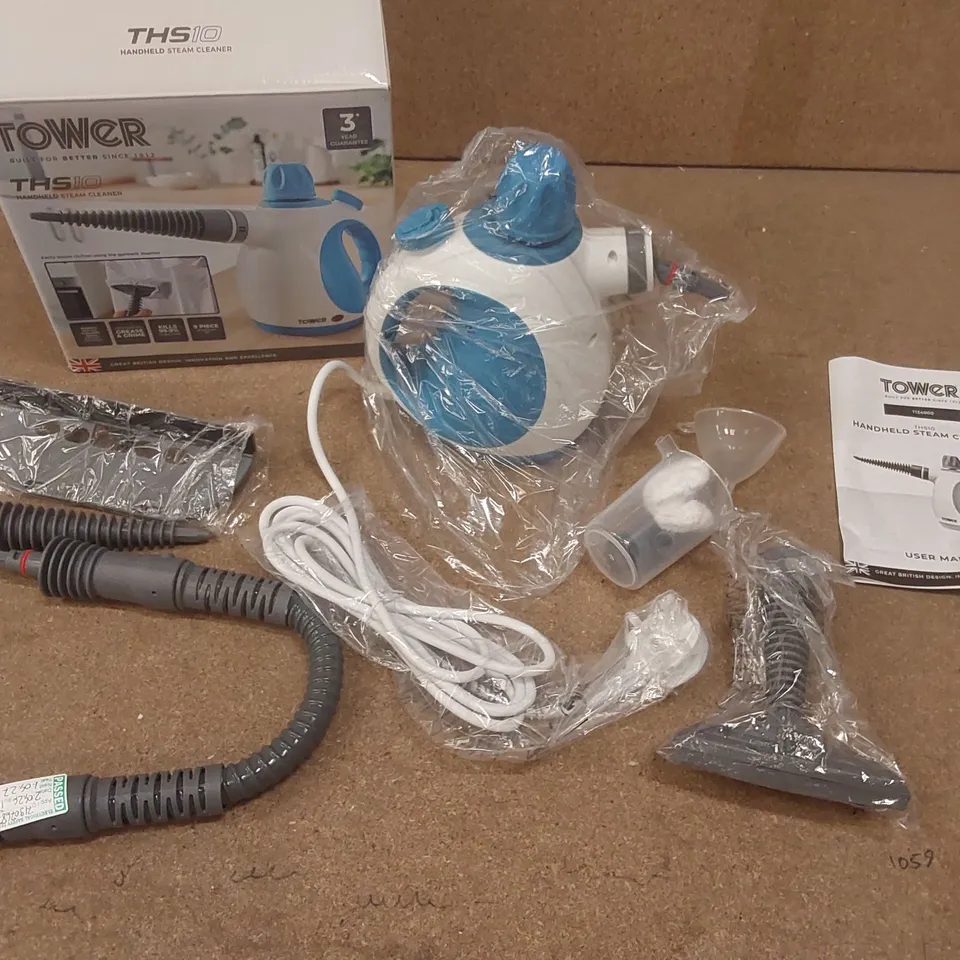 BOXED TOWER THS10 HANDHELD STEAM CLEANER 