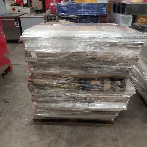 PALLET TO CONTAIN ASSORTED INCOMPLETE FURNITURE PARTS AND PANELS 