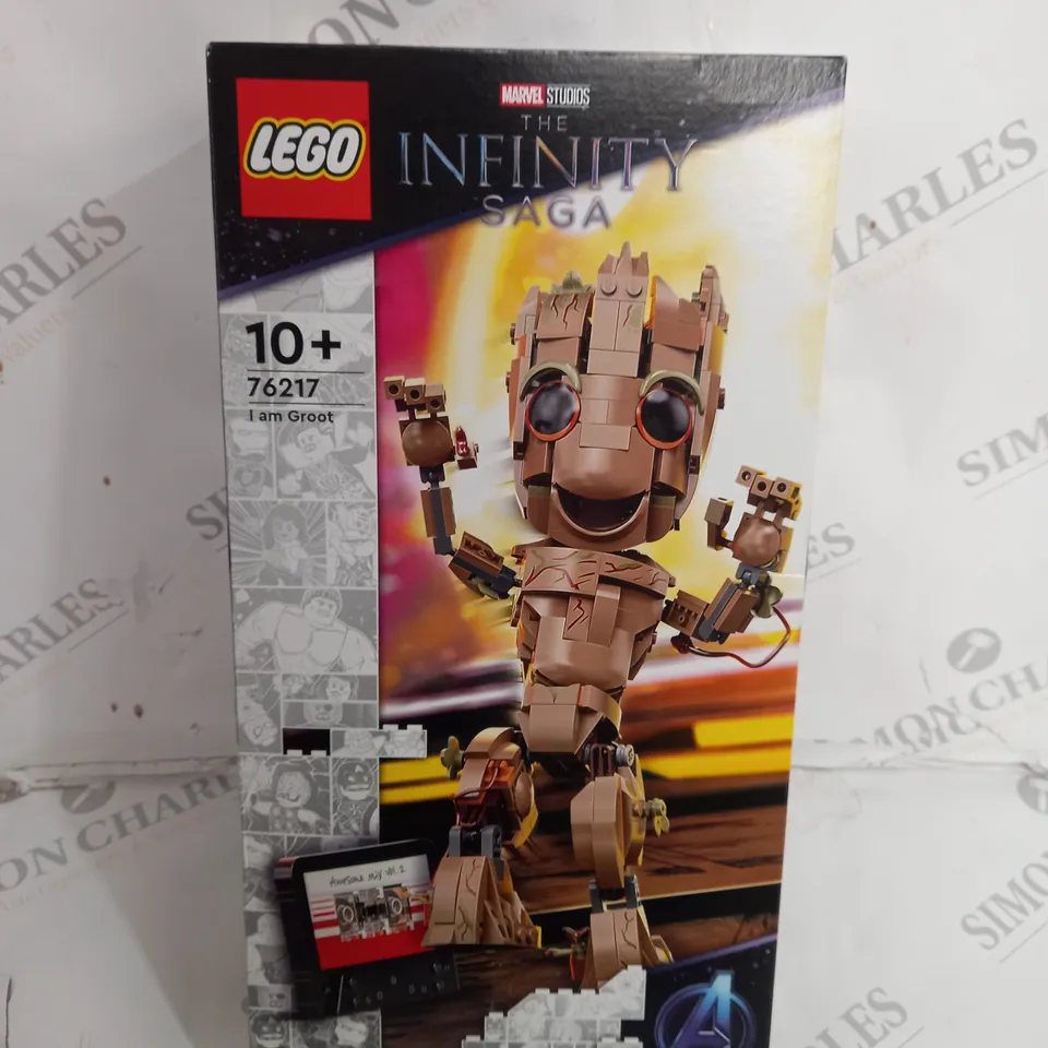 BOXED LEGO THE INFINITY SAGA I AM GROOT - 76217