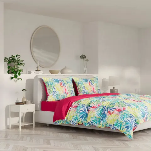 SUPERSOFT BY COZEE HOME NATURE INFUSION 4 PIECE DUVET SET