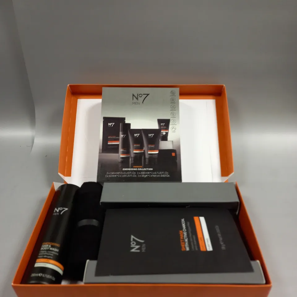 BOXED NO7 MEN ENERGISE COLLECTION 