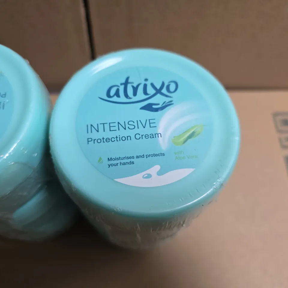 LOT OF 2 SEALED 3-PAQCKS OF ATRIXO INTENSIVE PROTECTION CREAMS - 200ML EACH