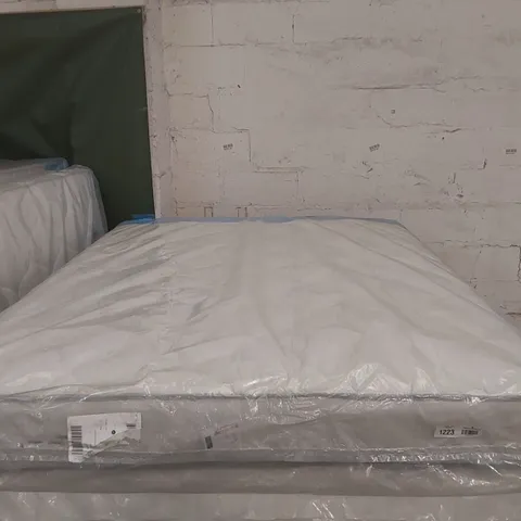 QUALITY BAGGED DESIGNER KING SIZE 150cm AIRSPRUNG LUXURY QUILTED MEDIUM MATTRESS