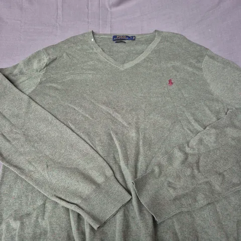 POLO RALPH LAUREN KNITTED TOP SIZE L