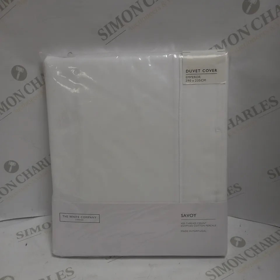 THE WHITE COMPANY LONDON SAVOY EMPEROR DUVET COVER - 290X235CM