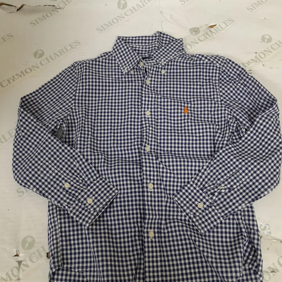 POLO RALPH LAUREN BUTTON SHIRT SIZE 7