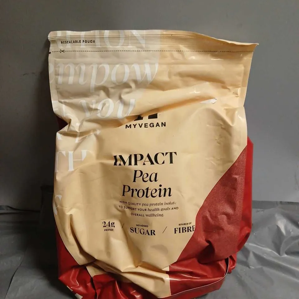 MY VEGAN IMPACT PEA PROTEIN UNFLAVOURED - 2.5KG