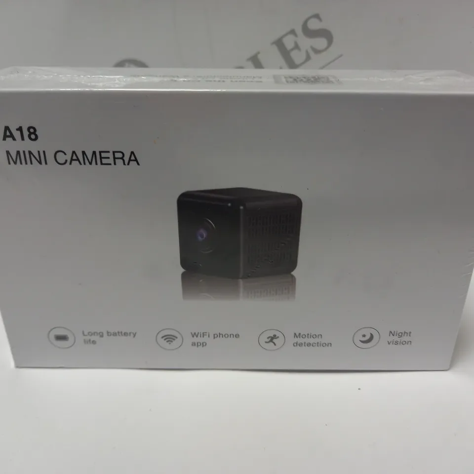 BOXED AND SEALED A18 MINI CAMERA